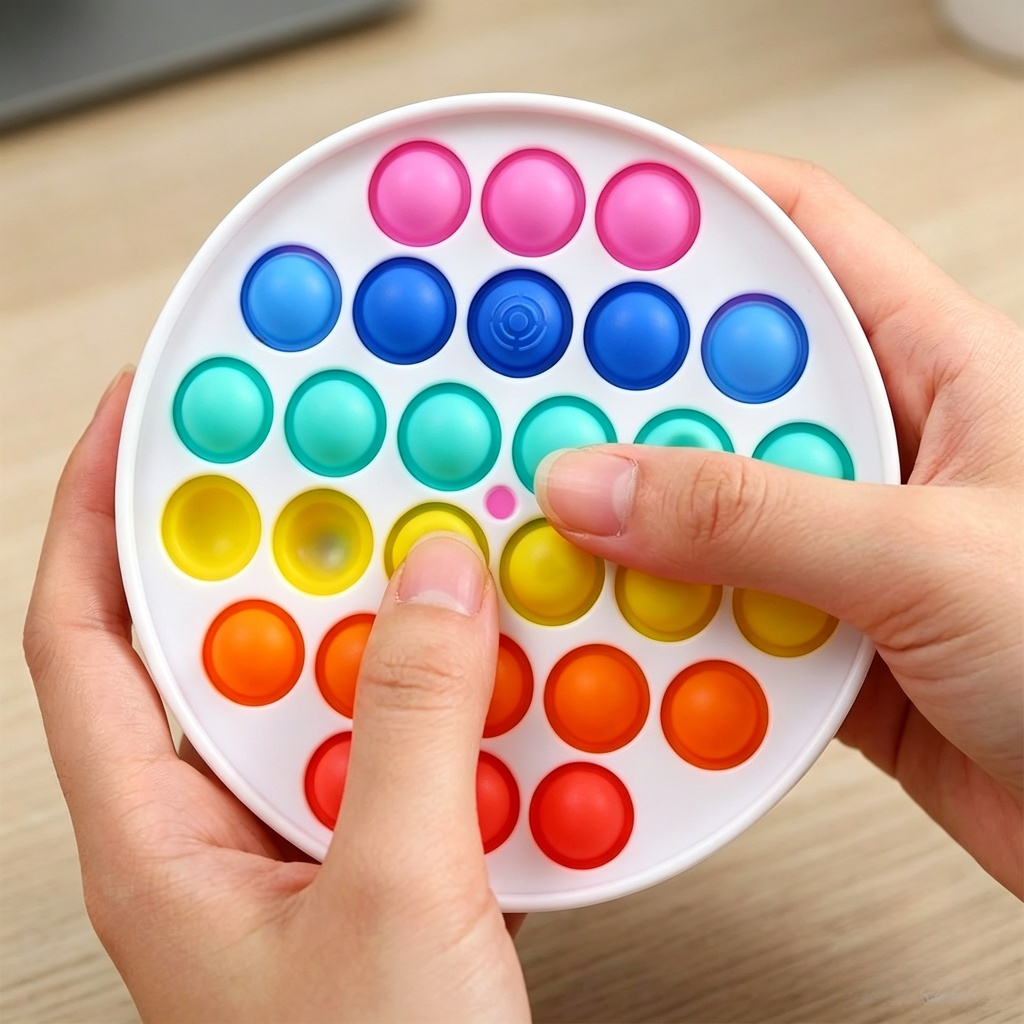 Rainbow Bubble Sensory Fidget Toy