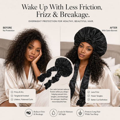 💜 Wake Up With Smooth, Defined Curls Every Morning✨