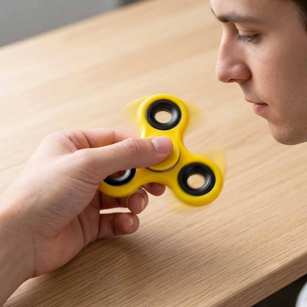 Classic Tri-Spinner Fidget Toy