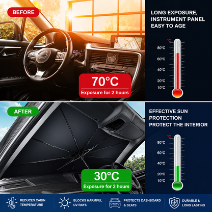 🏆LAST DAY SALE 48% OFF!!💕SunShade Foldable Heat Protector™