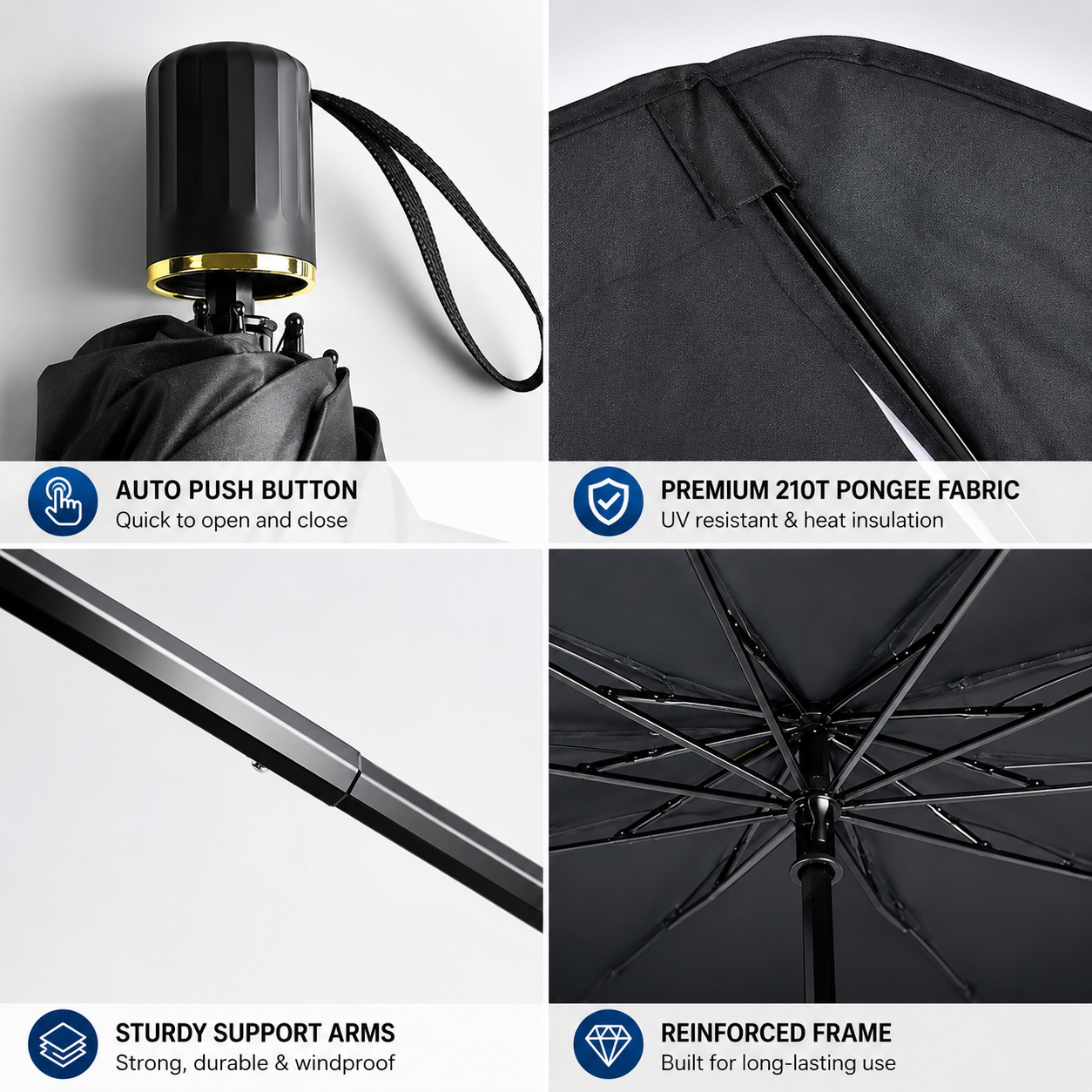 🏆LAST DAY SALE 48% OFF!!💕SunShade Foldable Heat Protector™