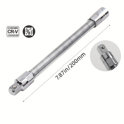 35cm Flexible Socket Ratchet Extension Set (3-Piece)