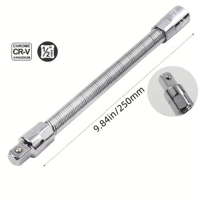 35cm Flexible Socket Ratchet Extension Set (3-Piece)