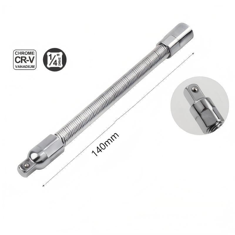 35cm Flexible Socket Ratchet Extension Set (3-Piece)