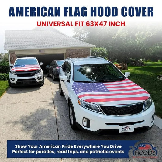 🎉4th Of July Flash Sale 65K+🔥American Car Hood Flag🦅 Universal Size