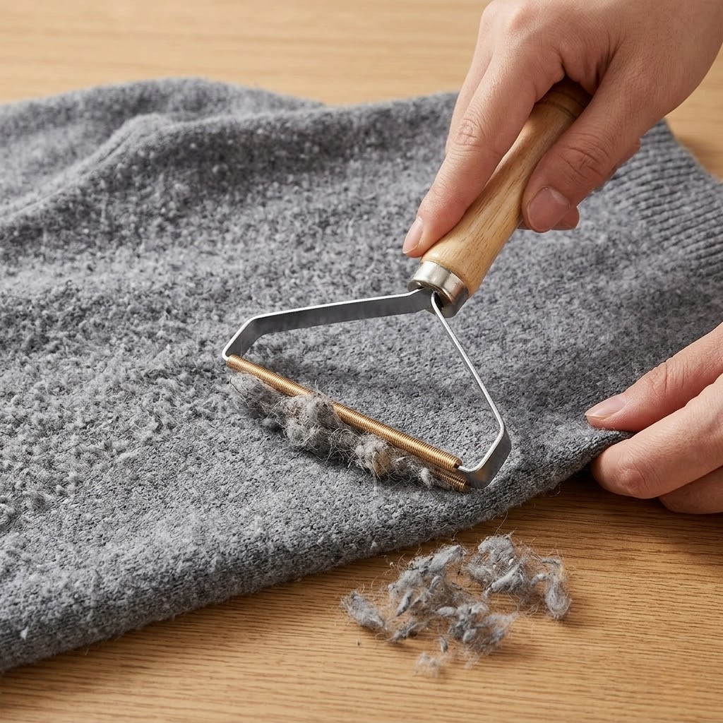 Premium Manual Fabric Shaver &amp; Lint Remover