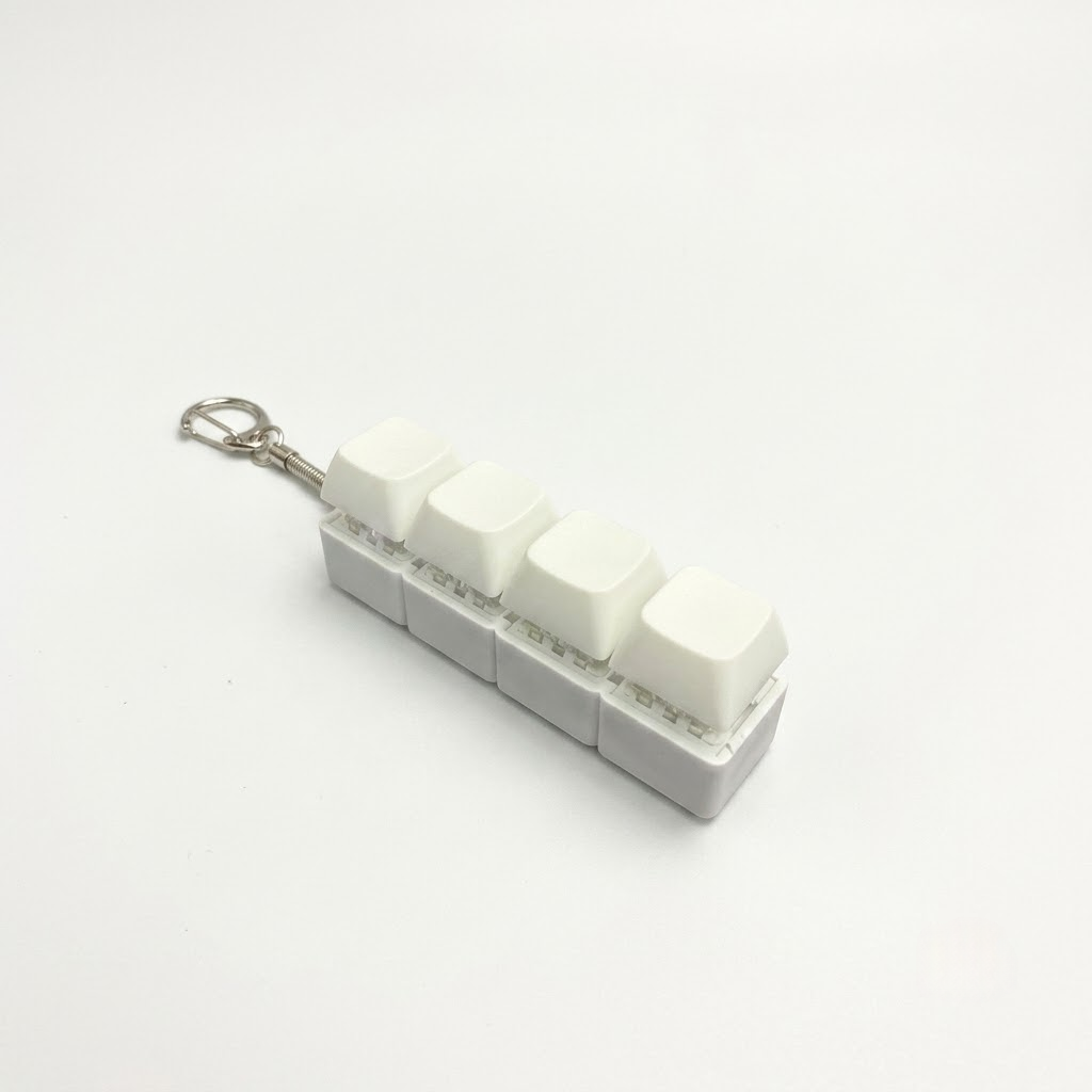 Mechanical Click Sensory Fidget Keychain