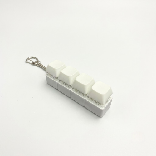 Mechanical Click Sensory Fidget Keychain