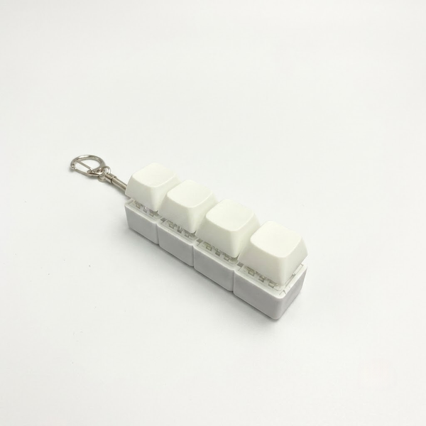 Mechanical Click Sensory Fidget Keychain