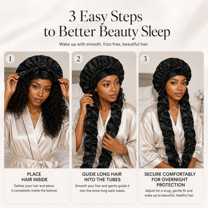 💜 Wake Up With Smooth, Defined Curls Every Morning✨